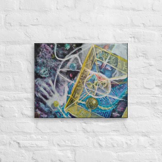 "Incantation" Printed on Canvas