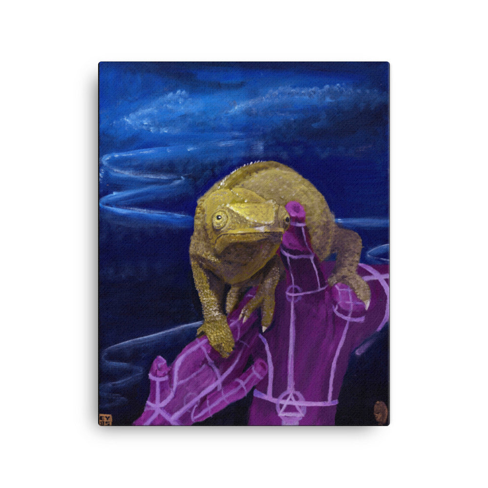 "Nature's Artist of Self Expression" Canvas Print