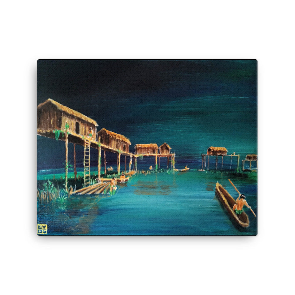 "The Lost Village" Canvas Print