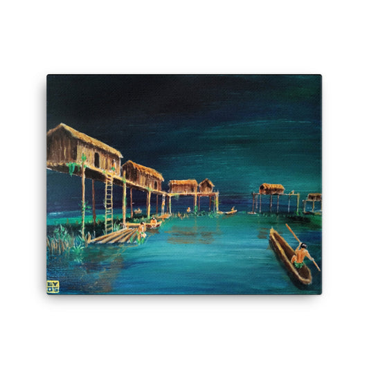 "The Lost Village" Canvas Print