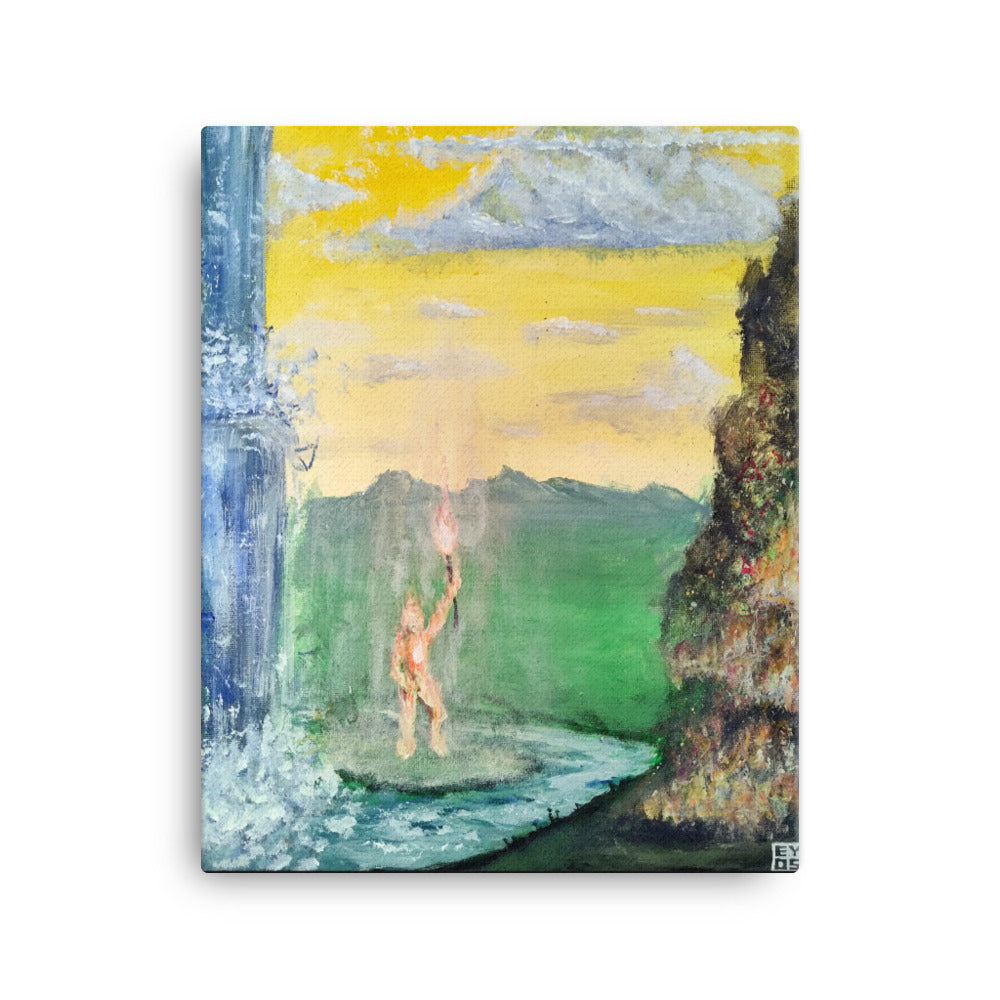 "Personal Prometheus II" Canvas Print