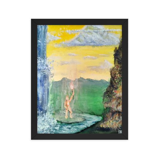 "Personal Prometheus II" Framed Print