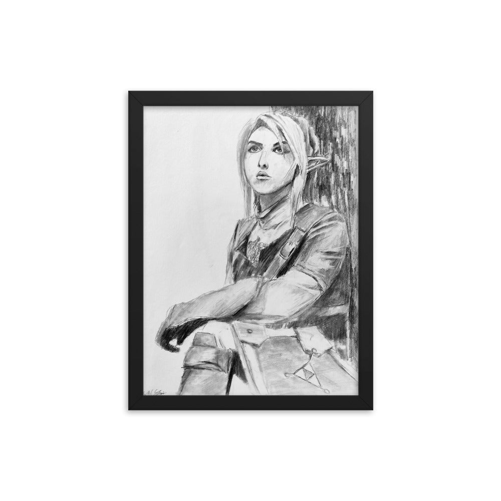 "Link" Framed Print