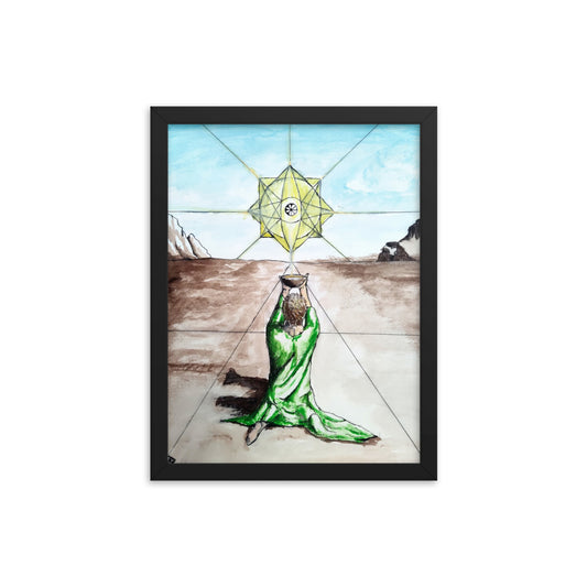 "Giving Thanks" Framed Print