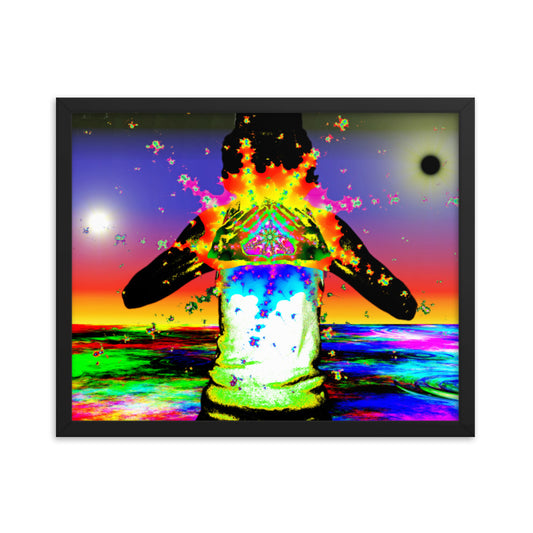 "Fire of the Soul" Framed Print