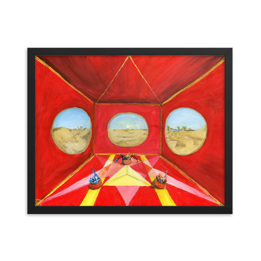 "Schema" Framed Print