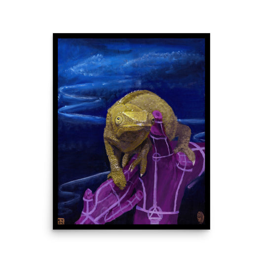 "Nature's Artist of Self Expression" Print