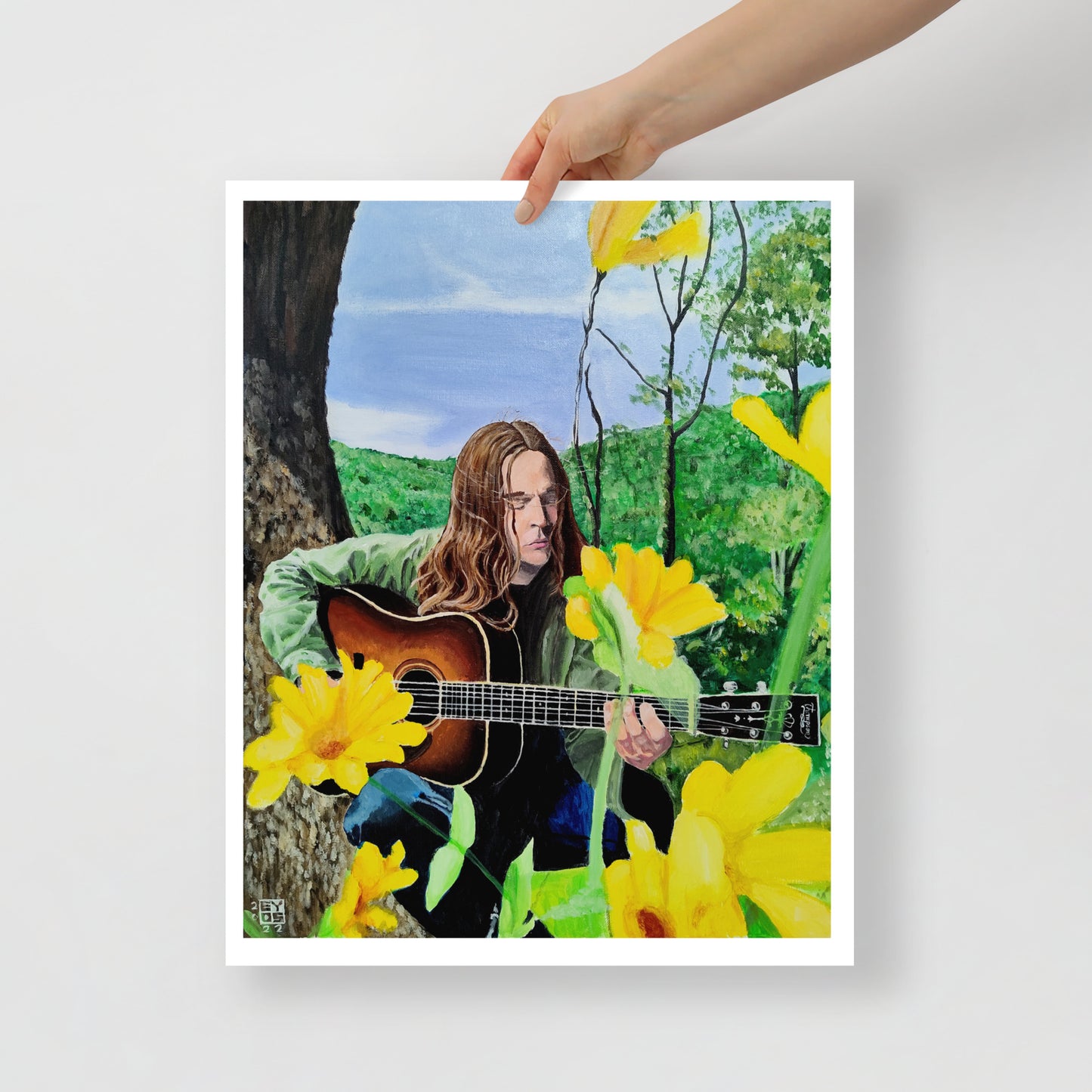"The New Voice of Bluegrass (Billy Strings)" Print