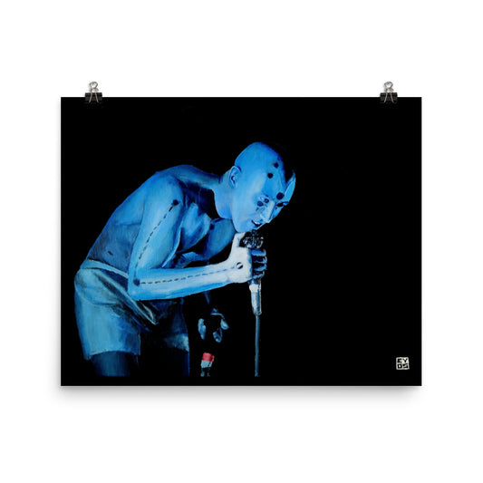 "Salival Singer (Maynard James Keenan)" Print