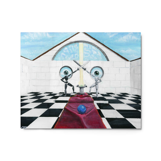 "Psyche" Metal Print
