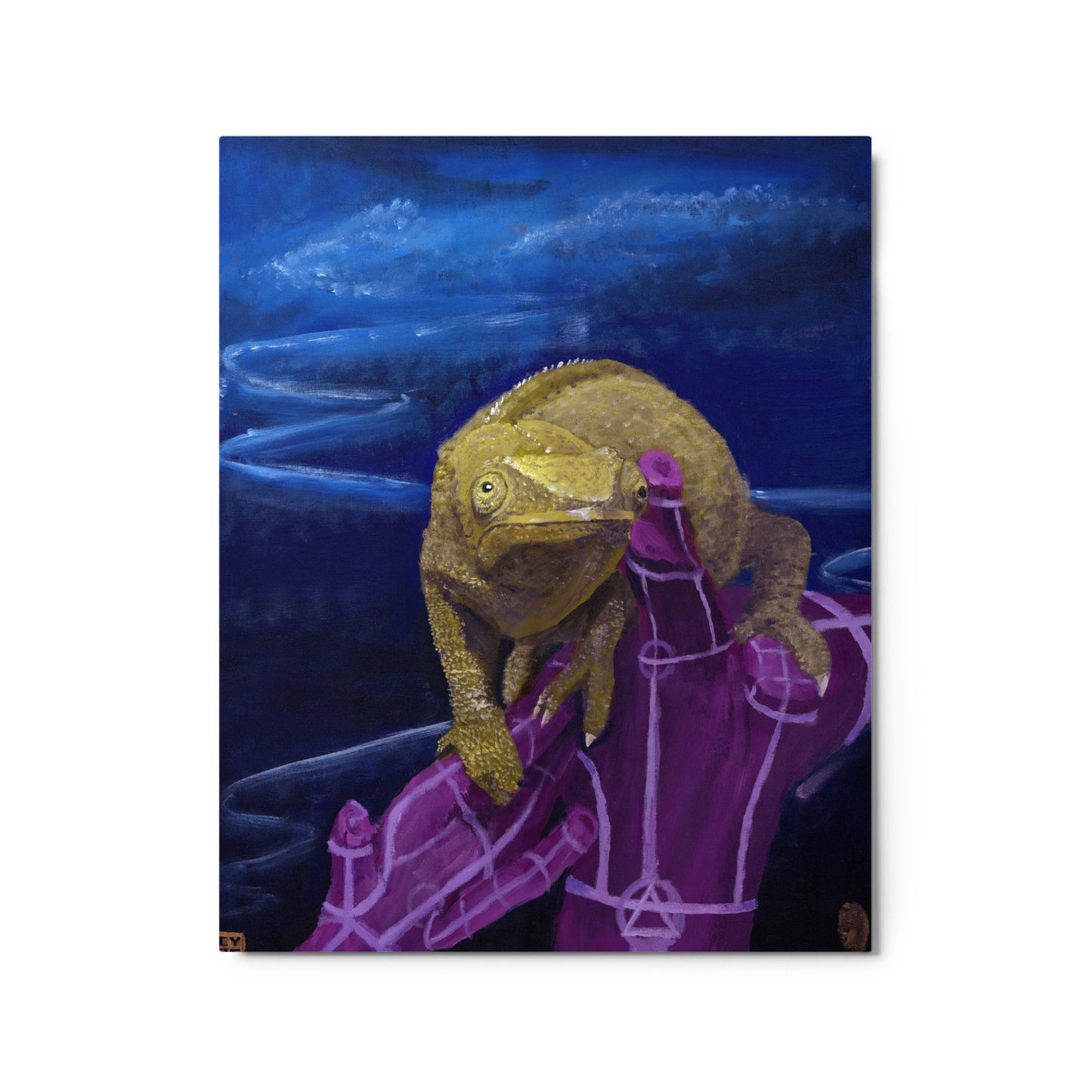 "Nature's Artist of Self Expression" Metal Print