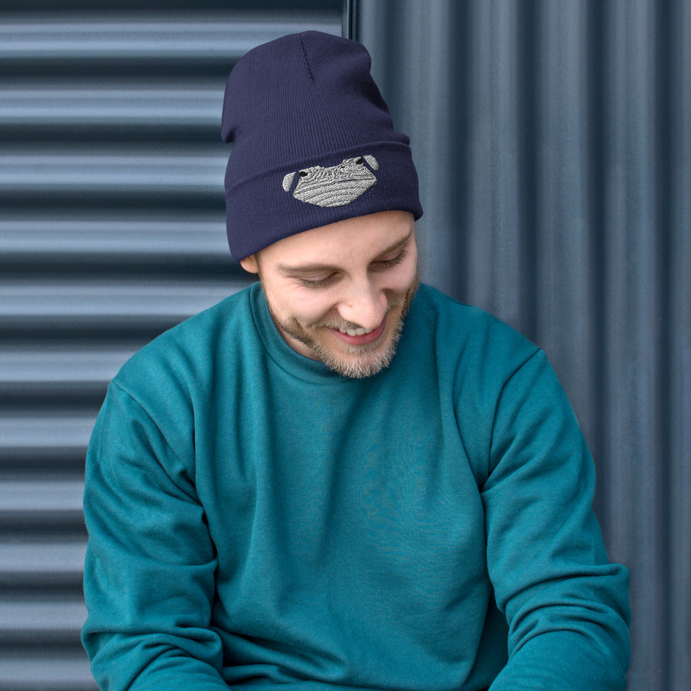 Frog of Wisdom Knit Beanie