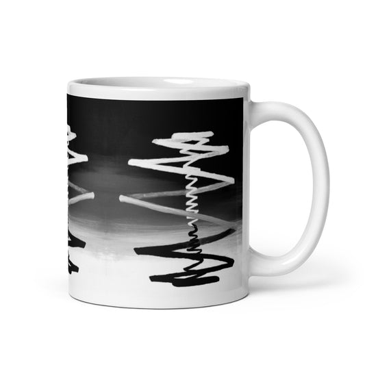 "The Egg of Torouroboros" White glossy mug