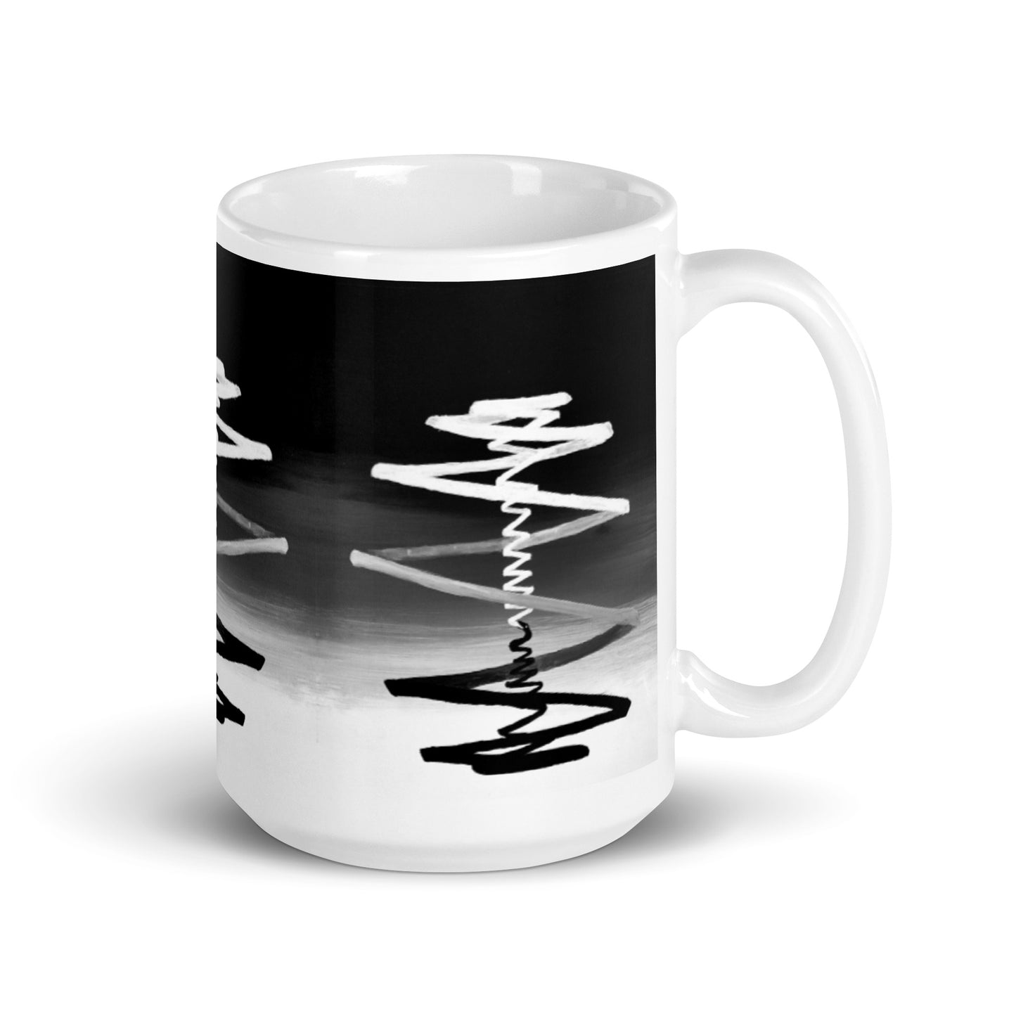 "The Egg of Torouroboros" White glossy mug